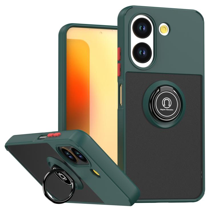 Q Shadow 1 Series TPU + PC Phone Case with Ring, For ZTE Blade V80 Pro / V80 Vita, For ZTE Blade A35e, For ZTE Blade V70 Max, For ZTE Axon 50 Lite / Blade V50 Smart, For ZTE Blade A34 / A54