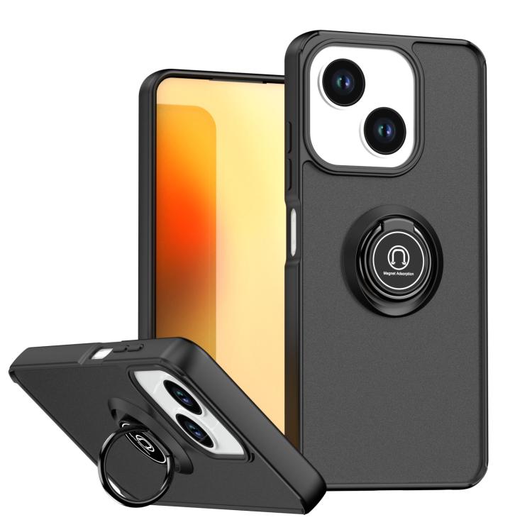Q Shadow 1 Series TPU + PC Phone Case with Ring, For ZTE Blade V80 Pro / V80 Vita, For ZTE Blade A35e, For ZTE Blade V70 Max, For ZTE Axon 50 Lite / Blade V50 Smart, For ZTE Blade A34 / A54