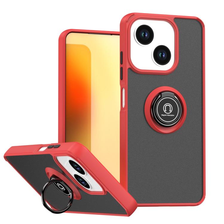 Q Shadow 1 Series TPU + PC Phone Case with Ring, For ZTE Blade V80 Pro / V80 Vita, For ZTE Blade A35e, For ZTE Blade V70 Max, For ZTE Axon 50 Lite / Blade V50 Smart, For ZTE Blade A34 / A54