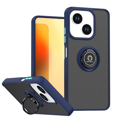 Q Shadow 1 Series TPU + PC Phone Case with Ring, For ZTE Blade V80 Pro / V80 Vita, For ZTE Blade A35e, For ZTE Blade V70 Max, For ZTE Axon 50 Lite / Blade V50 Smart, For ZTE Blade A34 / A54
