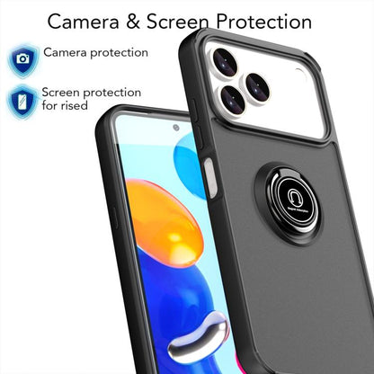 Q Shadow 1 Series TPU + PC Phone Case with Ring, For ZTE Blade V80 Pro / V80 Vita, For ZTE Blade A35e, For ZTE Blade V70 Max, For ZTE Axon 50 Lite / Blade V50 Smart, For ZTE Blade A34 / A54