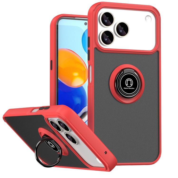 Q Shadow 1 Series TPU + PC Phone Case with Ring, For ZTE Blade V80 Pro / V80 Vita, For ZTE Blade A35e, For ZTE Blade V70 Max, For ZTE Axon 50 Lite / Blade V50 Smart, For ZTE Blade A34 / A54