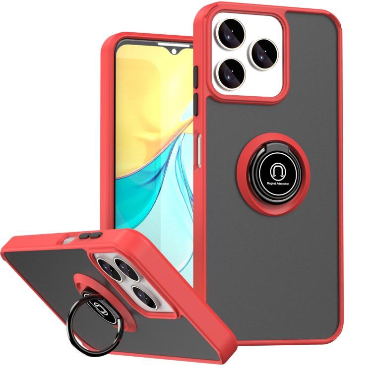 Q Shadow 1 Series TPU + PC Phone Case with Ring, For ZTE Blade V80 Pro / V80 Vita, For ZTE Blade A35e, For ZTE Blade V70 Max, For ZTE Axon 50 Lite / Blade V50 Smart, For ZTE Blade A34 / A54