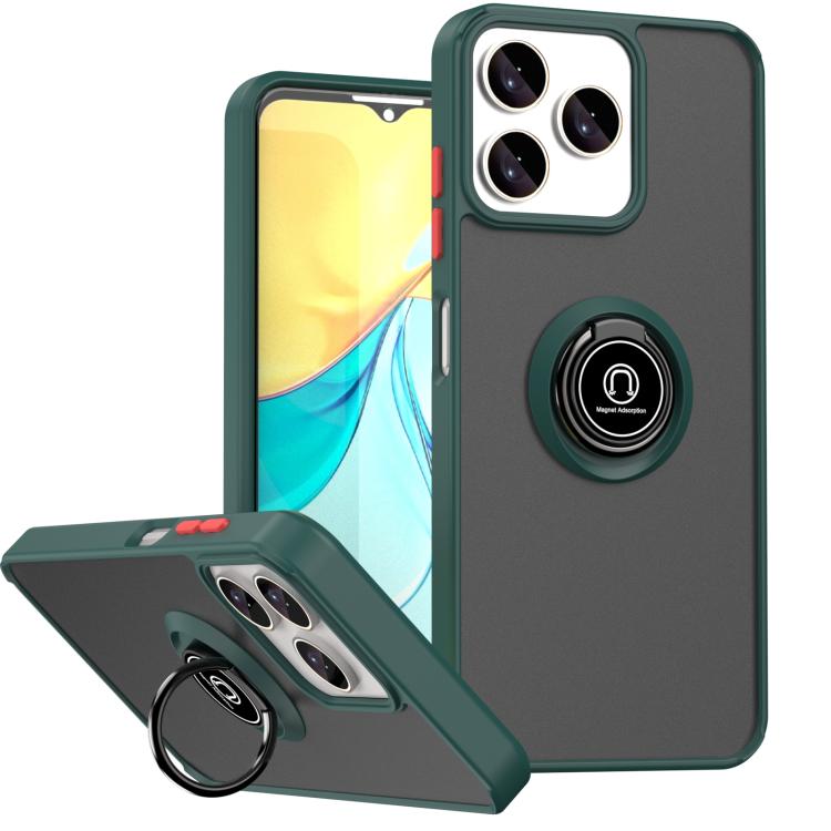 Q Shadow 1 Series TPU + PC Phone Case with Ring, For ZTE Blade V80 Pro / V80 Vita, For ZTE Blade A35e, For ZTE Blade V70 Max, For ZTE Axon 50 Lite / Blade V50 Smart, For ZTE Blade A34 / A54