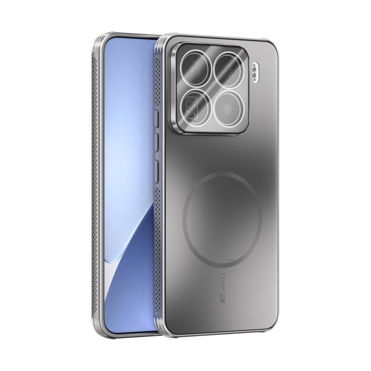 ABEEL Heat Dissipation Frosted MagSafe Phone Case with Lens Film, For Xiaomi 17 Ultra, For Xiaomi 15S Pro, For Xiaomi 15 Ultra, For Xiaomi 15 Pro, For Xiaomi 15