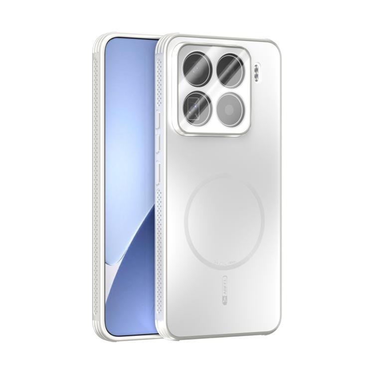 ABEEL Heat Dissipation Frosted MagSafe Phone Case with Lens Film, For Xiaomi 17 Ultra, For Xiaomi 15S Pro, For Xiaomi 15 Ultra, For Xiaomi 15 Pro, For Xiaomi 15