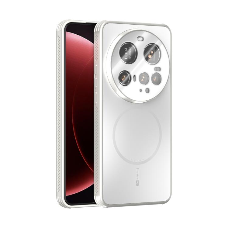 ABEEL Heat Dissipation Frosted MagSafe Phone Case with Lens Film, For Xiaomi 17 Ultra, For Xiaomi 15S Pro, For Xiaomi 15 Ultra, For Xiaomi 15 Pro, For Xiaomi 15