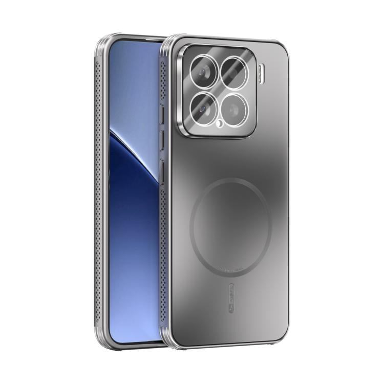 ABEEL Heat Dissipation Frosted MagSafe Phone Case with Lens Film, For Xiaomi 17 Ultra, For Xiaomi 15S Pro, For Xiaomi 15 Ultra, For Xiaomi 15 Pro, For Xiaomi 15