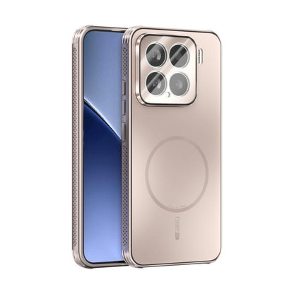 ABEEL Heat Dissipation Frosted MagSafe Phone Case with Lens Film, For Xiaomi 17 Ultra, For Xiaomi 15S Pro, For Xiaomi 15 Ultra, For Xiaomi 15 Pro, For Xiaomi 15