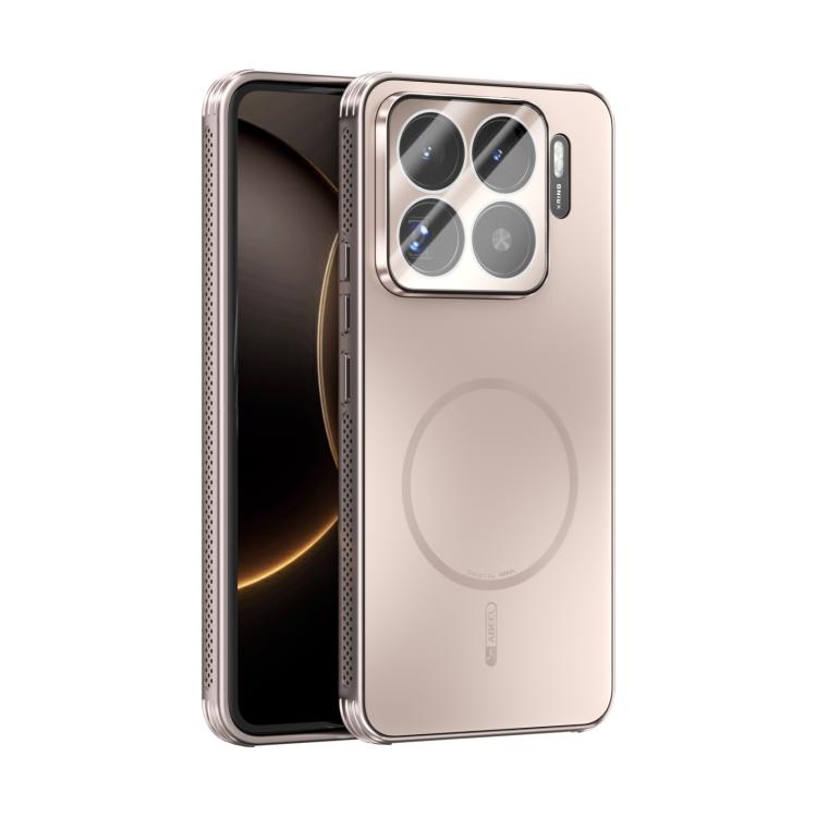 ABEEL Heat Dissipation Frosted MagSafe Phone Case with Lens Film, For Xiaomi 17 Ultra, For Xiaomi 15S Pro, For Xiaomi 15 Ultra, For Xiaomi 15 Pro, For Xiaomi 15