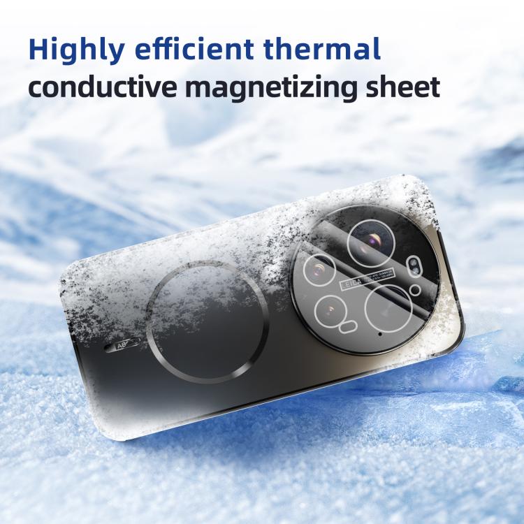 ABEEL Heat Dissipation Frosted MagSafe Phone Case with Lens Film, For Xiaomi 17 Ultra, For Xiaomi 15S Pro, For Xiaomi 15 Ultra, For Xiaomi 15 Pro, For Xiaomi 15