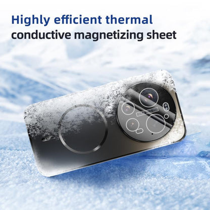ABEEL Heat Dissipation Frosted MagSafe Phone Case with Lens Film, For Xiaomi 17 Ultra, For Xiaomi 15S Pro, For Xiaomi 15 Ultra, For Xiaomi 15 Pro, For Xiaomi 15