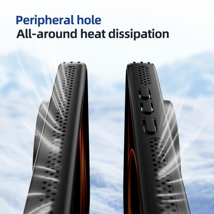 ABEEL Heat Dissipation Frosted MagSafe Phone Case with Lens Film, For Xiaomi 17 Ultra, For Xiaomi 15S Pro, For Xiaomi 15 Ultra, For Xiaomi 15 Pro, For Xiaomi 15