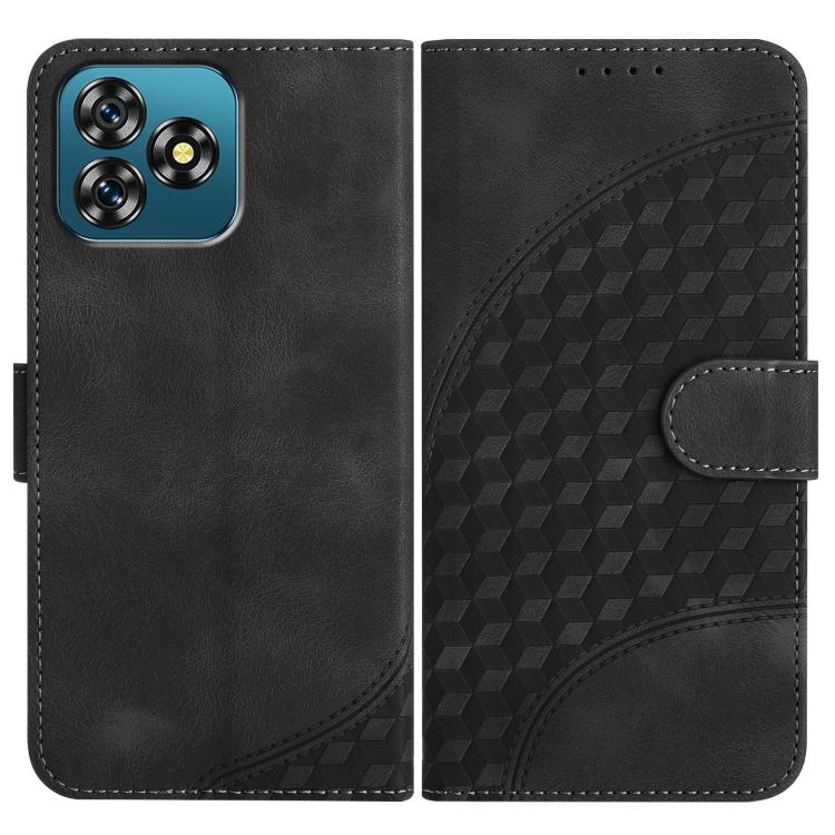 Elephant Head Embossed Phone Leather Case with Lanyard, For Oukitel C17 4G 2026, For Oukitel C26, For Oukitel C53, For Oukitel C51
