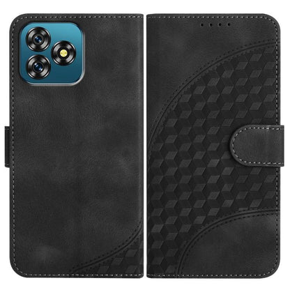 Elephant Head Embossed Phone Leather Case with Lanyard, For Oukitel C17 4G 2026, For Oukitel C26, For Oukitel C53, For Oukitel C51