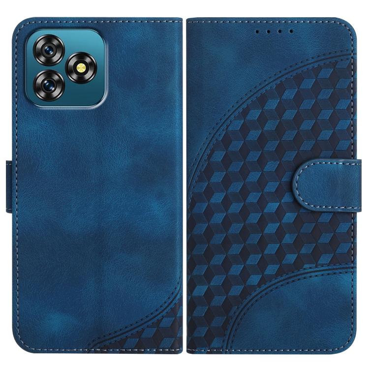 Elephant Head Embossed Phone Leather Case with Lanyard, For Oukitel C17 4G 2026, For Oukitel C26, For Oukitel C53, For Oukitel C51