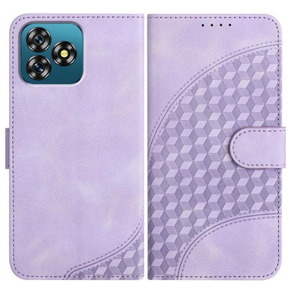 Elephant Head Embossed Phone Leather Case with Lanyard, For Oukitel C17 4G 2026, For Oukitel C26, For Oukitel C53, For Oukitel C51