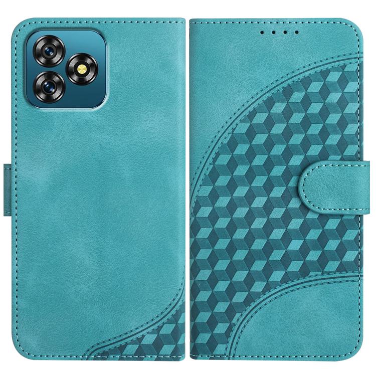 Elephant Head Embossed Phone Leather Case with Lanyard, For Oukitel C17 4G 2026, For Oukitel C26, For Oukitel C53, For Oukitel C51