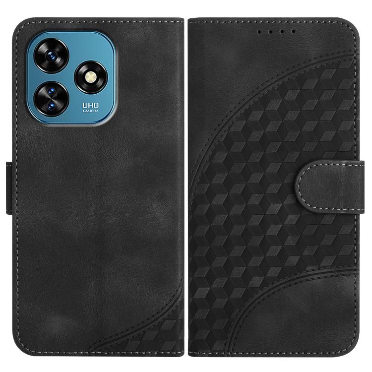 Elephant Head Embossed Phone Leather Case with Lanyard, For Oukitel C17 4G 2026, For Oukitel C26, For Oukitel C53, For Oukitel C51
