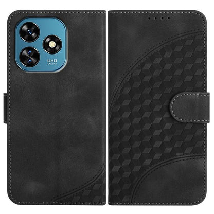 Elephant Head Embossed Phone Leather Case with Lanyard, For Oukitel C17 4G 2026, For Oukitel C26, For Oukitel C53, For Oukitel C51