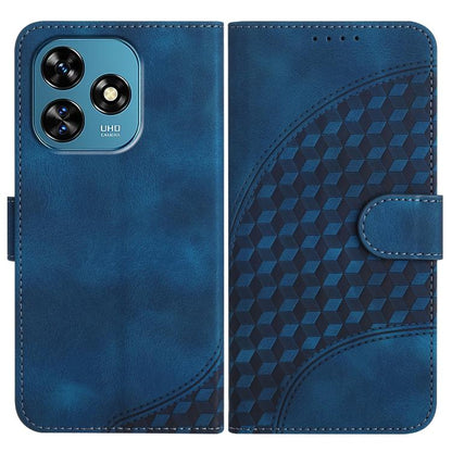 Elephant Head Embossed Phone Leather Case with Lanyard, For Oukitel C17 4G 2026, For Oukitel C26, For Oukitel C53, For Oukitel C51