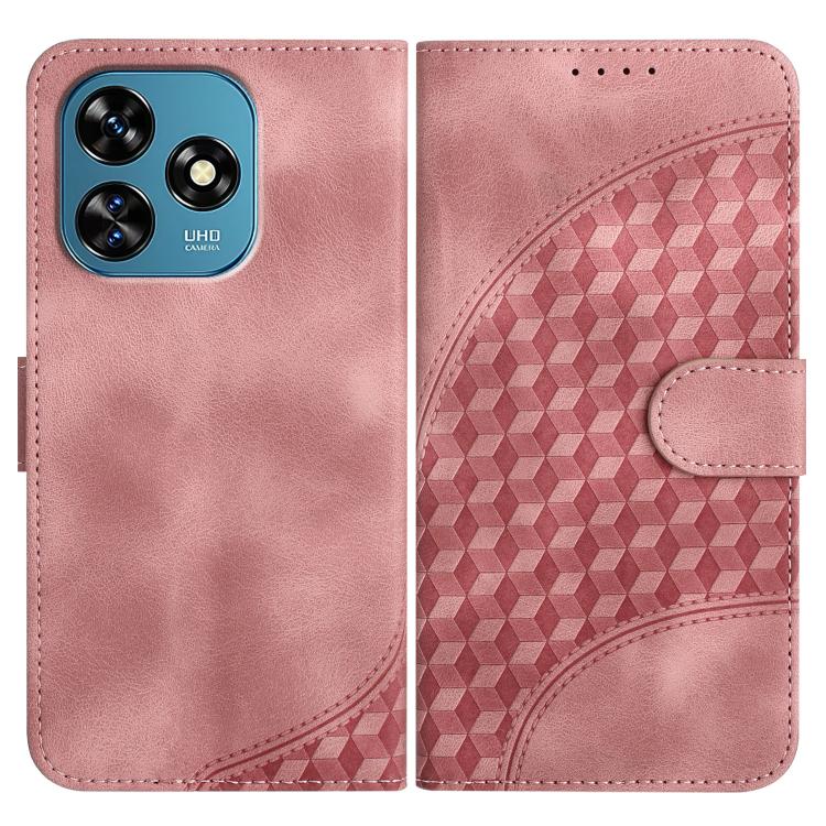 Elephant Head Embossed Phone Leather Case with Lanyard, For Oukitel C17 4G 2026, For Oukitel C26, For Oukitel C53, For Oukitel C51