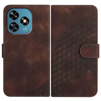 Elephant Head Embossed Phone Leather Case with Lanyard, For Oukitel C17 4G 2026, For Oukitel C26, For Oukitel C53, For Oukitel C51