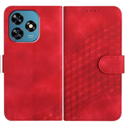 Elephant Head Embossed Phone Leather Case with Lanyard, For Oukitel C17 4G 2026, For Oukitel C26, For Oukitel C53, For Oukitel C51