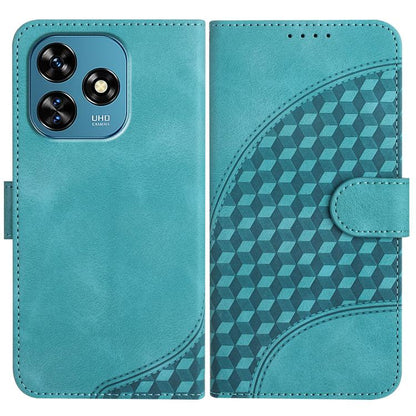 Elephant Head Embossed Phone Leather Case with Lanyard, For Oukitel C17 4G 2026, For Oukitel C26, For Oukitel C53, For Oukitel C51