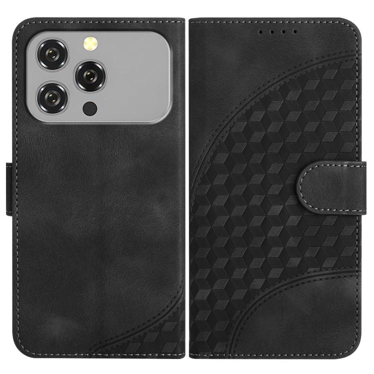 Elephant Head Embossed Phone Leather Case with Lanyard, For Oukitel C17 4G 2026, For Oukitel C26, For Oukitel C53, For Oukitel C51