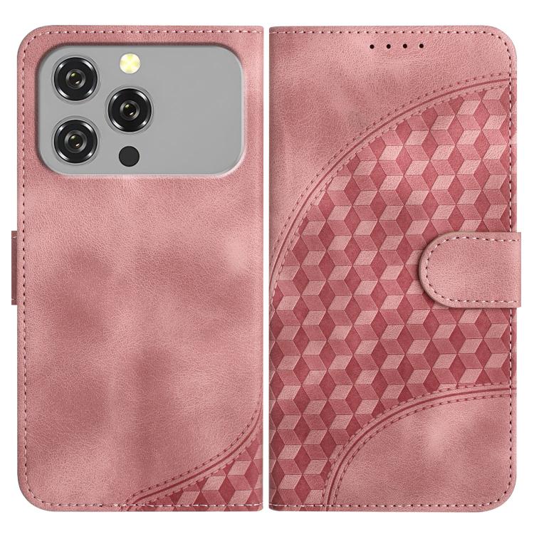 Elephant Head Embossed Phone Leather Case with Lanyard, For Oukitel C17 4G 2026, For Oukitel C26, For Oukitel C53, For Oukitel C51