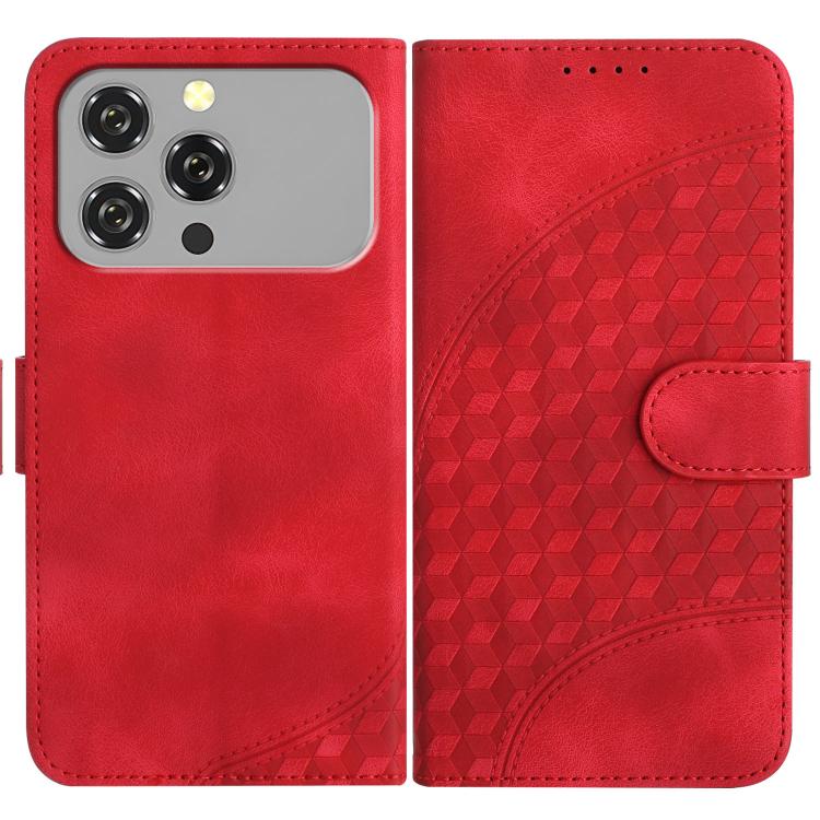Elephant Head Embossed Phone Leather Case with Lanyard, For Oukitel C17 4G 2026, For Oukitel C26, For Oukitel C53, For Oukitel C51