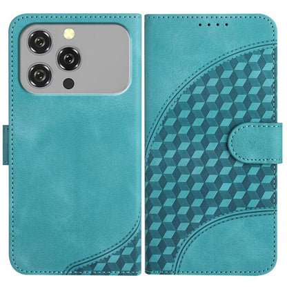 Elephant Head Embossed Phone Leather Case with Lanyard, For Oukitel C17 4G 2026, For Oukitel C26, For Oukitel C53, For Oukitel C51