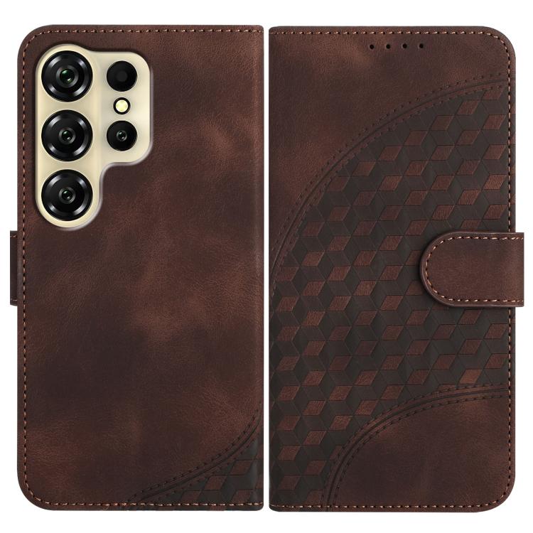 Elephant Head Embossed Phone Leather Case with Lanyard, For Oukitel C17 4G 2026, For Oukitel C26, For Oukitel C53, For Oukitel C51
