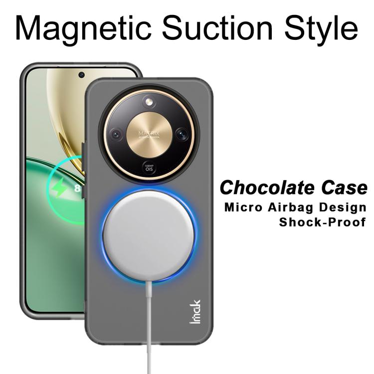 IMAK Chocolate Series TPU + PET MagSafe Phone Case, For Honor X70 5G/Magic8 Lite/X9d 5G, For Honor 400 Pro Global 160.8mm, For Honor 400 Lite Global, For Honor 400 Global 156.5mm