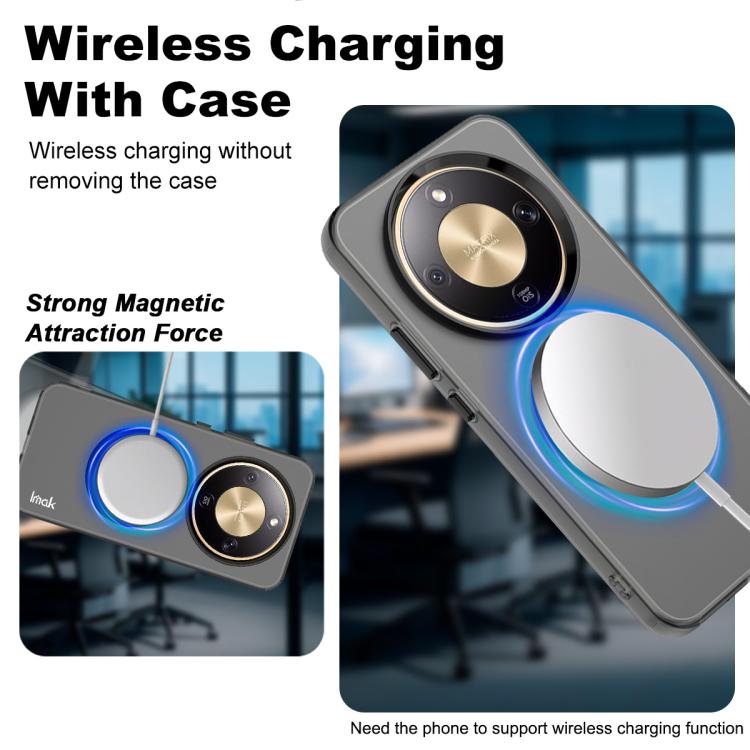 IMAK Chocolate Series TPU + PET MagSafe Phone Case, For Honor X70 5G/Magic8 Lite/X9d 5G, For Honor 400 Pro Global 160.8mm, For Honor 400 Lite Global, For Honor 400 Global 156.5mm