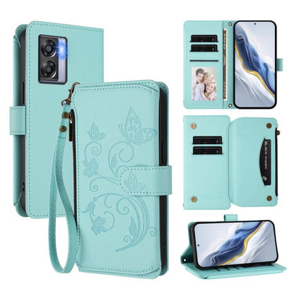 Butterfly Love Flower Multi-card Zipper Wallet Leather Phone Case, For Realme C55 4G Global / Narzo N55, For Realme C33 2023 / 2022, For Realme 10T 5G / 10S 5G, For Realme GT3 5G /  GT Neo 5 240W, For Realme 10 Pro 5G, For Realme 10 Pro+ 5G            ...