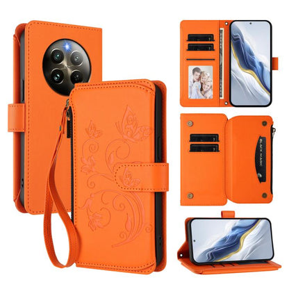 Butterfly Love Flower Multi-card Zipper Wallet Leather Phone Case, For Realme P3 Ultra 5G Global, For Realme P3 Pro 5G Global, For Realme C75 4G Global / 14x 5G India, For Realme 14 Pro+ 5G, For Realme 14 Pro+ 5G Global, For Realme 14 Pro 5G India     ...