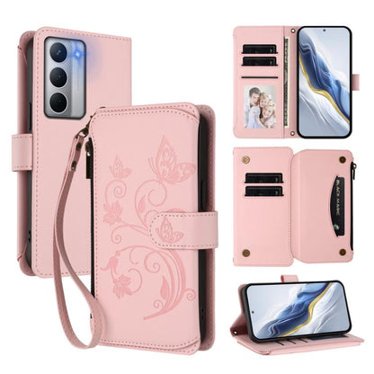 Butterfly Love Flower Multi-card Zipper Wallet Leather Phone Case, For Realme P4 Pro 5G, For Realme P4 5G, For Realme 15T 5G Global, For Realme C71 4G India, For Realme 15 5G / 15 Pro 5G, For Realme C71 4G Global, For Realme Neo7 Turbo                 ...