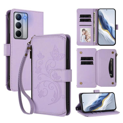Butterfly Love Flower Multi-card Zipper Wallet Leather Phone Case, For Realme P4 Pro 5G, For Realme P4 5G, For Realme 15T 5G Global, For Realme C71 4G India, For Realme 15 5G / 15 Pro 5G, For Realme C71 4G Global, For Realme Neo7 Turbo                 ...