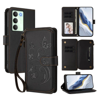 Butterfly Love Flower Multi-card Zipper Wallet Leather Phone Case, For Realme P4 Pro 5G, For Realme P4 5G, For Realme 15T 5G Global, For Realme C71 4G India, For Realme 15 5G / 15 Pro 5G, For Realme C71 4G Global, For Realme Neo7 Turbo                 ...
