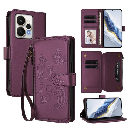 Butterfly Love Flower Multi-card Zipper Wallet Leather Phone Case, For Realme P4 Pro 5G, For Realme P4 5G, For Realme 15T 5G Global, For Realme C71 4G India, For Realme 15 5G / 15 Pro 5G, For Realme C71 4G Global, For Realme Neo7 Turbo                 ...
