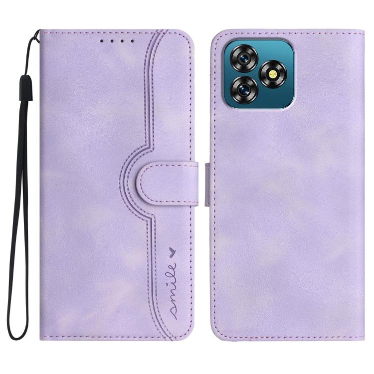 Heart Pattern Skin Feel Leather Phone Case, For Oukitel C17 4G 2026, For Oukitel C26, For Oukitel C53, For Oukitel C51