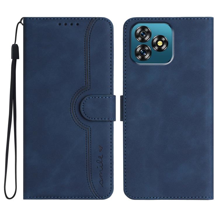 Heart Pattern Skin Feel Leather Phone Case, For Oukitel C17 4G 2026, For Oukitel C26, For Oukitel C53, For Oukitel C51