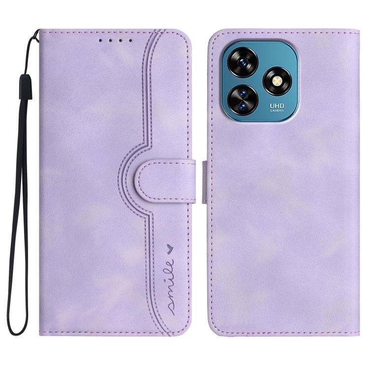 Heart Pattern Skin Feel Leather Phone Case, For Oukitel C17 4G 2026, For Oukitel C26, For Oukitel C53, For Oukitel C51
