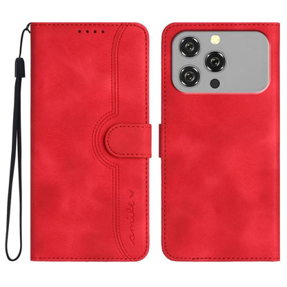 Heart Pattern Skin Feel Leather Phone Case, For Oukitel C17 4G 2026, For Oukitel C26, For Oukitel C53, For Oukitel C51