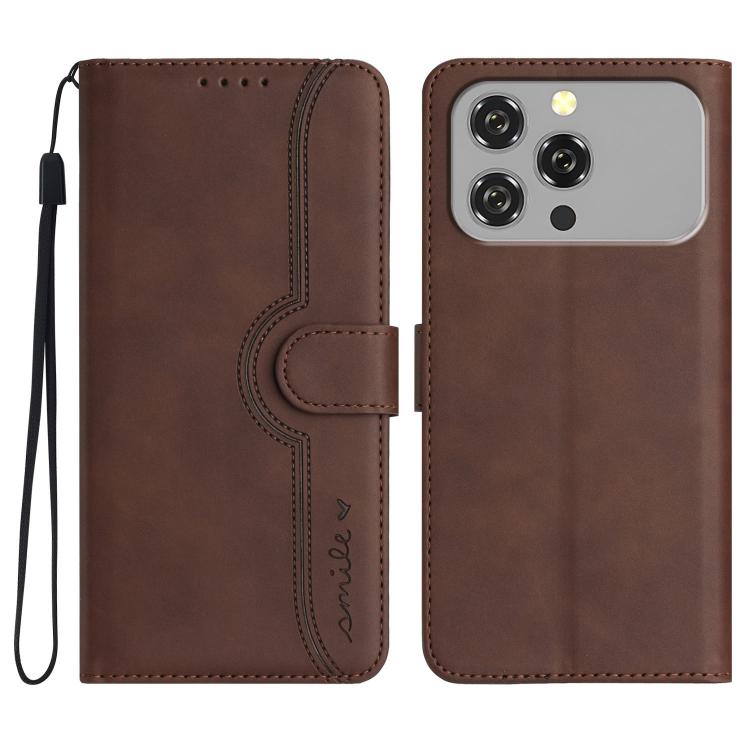 Heart Pattern Skin Feel Leather Phone Case, For Oukitel C17 4G 2026, For Oukitel C26, For Oukitel C53, For Oukitel C51
