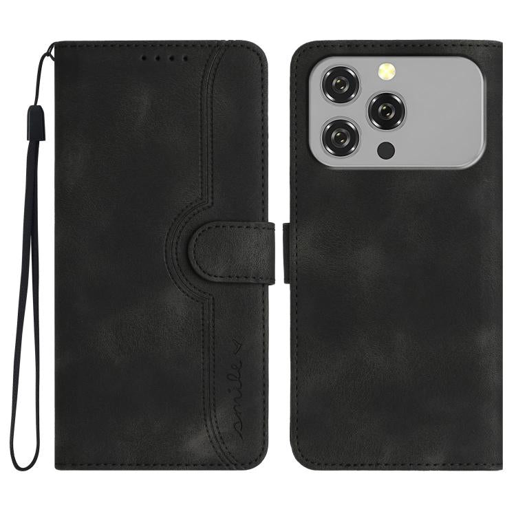 Heart Pattern Skin Feel Leather Phone Case, For Oukitel C17 4G 2026, For Oukitel C26, For Oukitel C53, For Oukitel C51