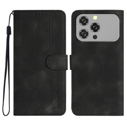 Heart Pattern Skin Feel Leather Phone Case, For Oukitel C17 4G 2026, For Oukitel C26, For Oukitel C53, For Oukitel C51