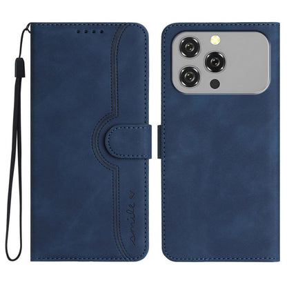 Heart Pattern Skin Feel Leather Phone Case, For Oukitel C17 4G 2026, For Oukitel C26, For Oukitel C53, For Oukitel C51
